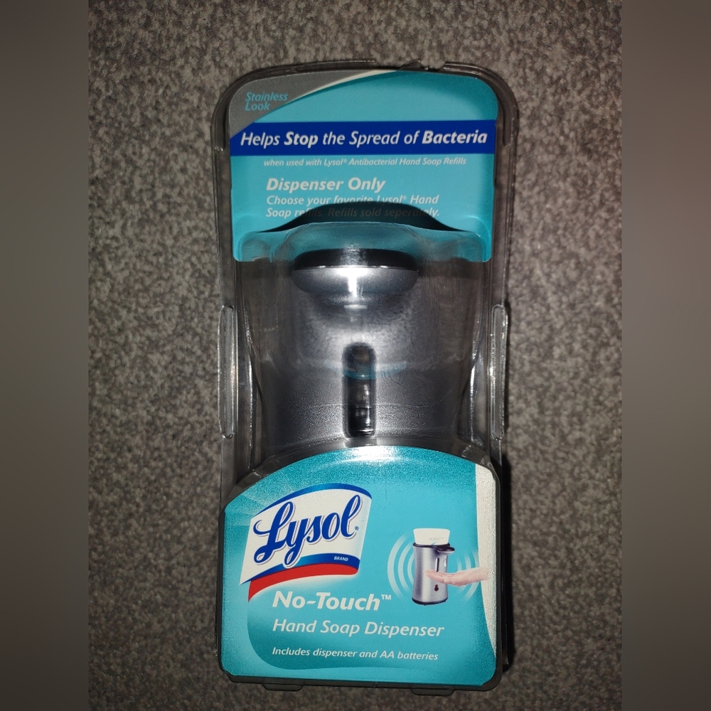 New Lysol No Touch Hand Soap Dispenser Only